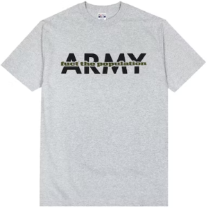 FTP x FUCT Army Tee Grey